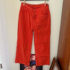 Women's orange  Jeans